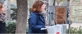 Homenaje en Zaragoza en memoria de las víctimas del atentado de la Casa Cuartel